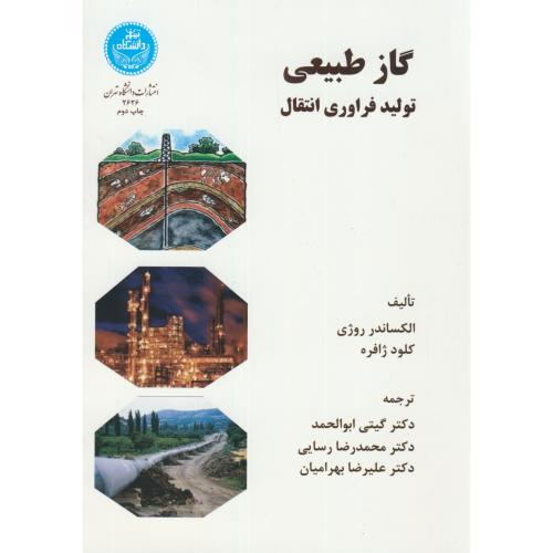 گاز طبیعی:تولید فراوری انتقال،روژی،ابوالحمد،د.تهران
