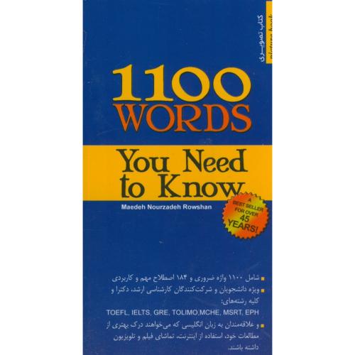 1100 واژه که باید بدانیدWORDS YOU NEED TO KNOW1100 ،نورزاده روشن،پرستش