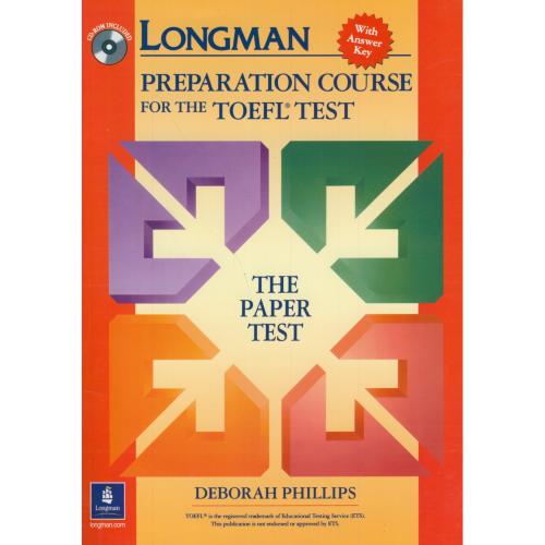 تافل لانگمنLONGMAN PREPRATION COURSE TOFEL TEST- رهنما