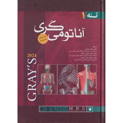 آناتومی گری 1 تنه ، شیرازی ، اندیشه رفیع