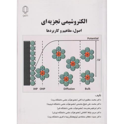 الکتروشیمی تجزیه ای ، اصول ، مفاهیم و کاربردها ، اردکانی ، د.یزد